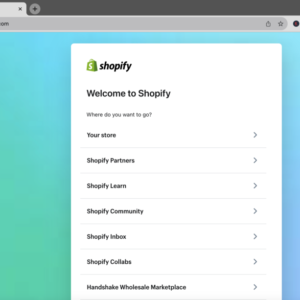 Shopify.com Login, Shopify Admin Giriş